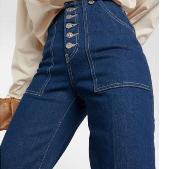 NWOT Veronica Beard High Rise Wide Leg Jean- Sz 26 - Picture 2 of 12